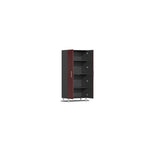 Ulti-MATE Garage Cabinets Tall Cabinets 3-Piece With Extra Shelves-UG22624G-Graphite Grey-Garage Giant 