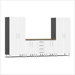 Ulti-MATE Garage Cabinets 6-Piece Set With 2X Base Cabinets And 1X 4-Drawer Base Cabinet-UG20562G-Graphite Grey-Garage Giant 
