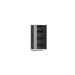 Ulti-MATE Garage Cabinets 6-Piece Set With 3X Tall Cabinets And 2X Extra-Wide Base Cabinets-UG20662G-Graphite Grey-Garage Giant 
