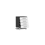 Ulti-MATE Garage Workbench With Drawers, 6-Piece With Extra-Wide Garage Wall Cabinets-UG20262G-Graphite Grey-Garage Giant 