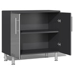 Ulti-MATE Garage Cabinets 7-Piece Set With 4X Tall Cabinets, 2X Extra-Wide Base Cabinets-UG29072G-Graphite Grey-Garage Giant 