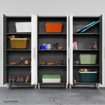 Ulti-MATE Garage Cabinets Tall Cabinets 3-Piece-UG22630G-Graphite Grey-Garage Giant 