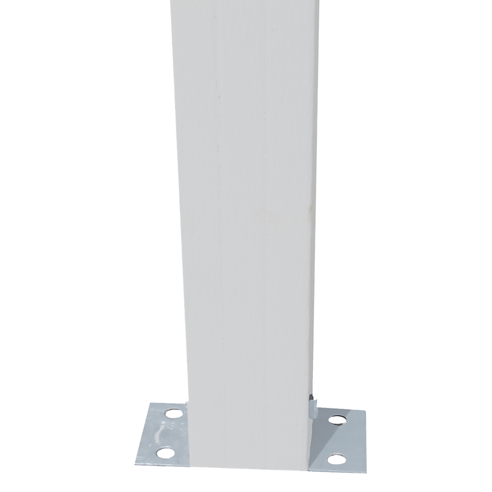 Arrow Freestanding Carport/Patio Cover In Eggshell Garage Giant