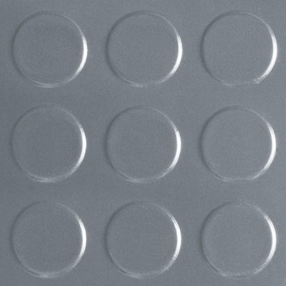 G-Floor Coin Garage Floor Mat-GF75CN510SG-Slate Grey-5' x 10'-Garage Giant