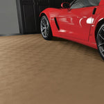 G-Floor Levant Garage Floor Mat-GF55LV510SG-Slate Grey-5' x 10'-Garage Giant 
