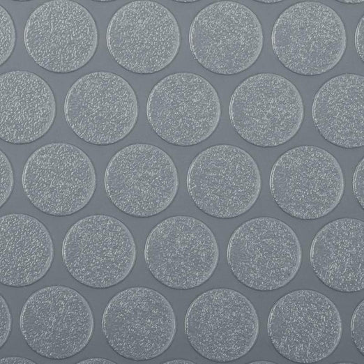 G-Floor Small Coin Garage Floor Mat-GF60SC510SG-Slate Grey-5' x 10'-Garage Giant