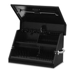 Montezuma 23" x 14" Steel Triangle Tool Box In Black-SM200B-Garage Giant 