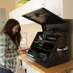 Montezuma 26" x 18" Triangle Tool Box-SE250B-Steel-Garage Giant 