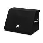 Montezuma 30" x 19" Steel Triangle Tool Box In Black-LA400B-Garage Giant 