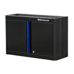 Montezuma 30.5 x 12" 2-Door Garage Wall Cabinet-BKMG30202WC-Garage Giant 