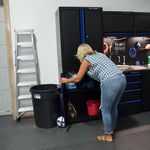 Montezuma 30.5 x 24" 2-Door Stacking Garage Cabinet-BKMG3024STBC-Garage Giant 