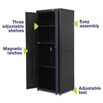Montezuma 30.5 x 24" 2-Door Tall Garage Cabinet-BKMG3024TBC-Garage Giant 