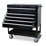 Montezuma 36" 5 Drawer Utility Cart-BK3605UC-Garage Giant 