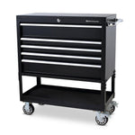 Montezuma 36" 5 Drawer Utility Cart-BK3605UC-Garage Giant 