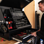 Montezuma 36 Inch Shop Box Indoor Tool Box With Drawer-SB360DB-Garage Giant 