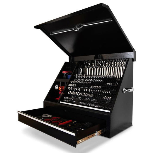Montezuma 36 Inch Shop Box Indoor Tool Box With Drawer - Garage Giant