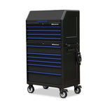 Montezuma 36" x 24" 10-Drawer Steel Tool Chest And Cabinet Combo-BKM3624COMBO-Garage Giant 