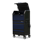 Montezuma 36" x 24" 10-Drawer Steel Tool Chest And Cabinet Combo-BKM3624COMBO-Garage Giant 