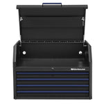 Montezuma 36"X 24" 4-Drawer Steel Tool Chest-BKM362404CH-Garage Giant 