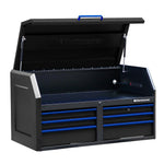 Montezuma 46"X 24" 6-Drawer Steel Tool Chest-BKM462406CH-Garage Giant 