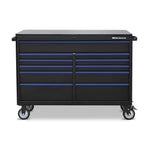 Montezuma 56" x 24" 11-Drawer Steel Tool Cabinet-BKM562411TC-Garage Giant 