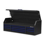 Montezuma 72" x 24" 10-Drawer Steel Tool Chest-BKM722410CH-Garage Giant 