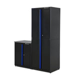 Montezuma Economy 2-Piece Garage Cabinet Combo – Set 1-BKMZECEH-Garage Giant 