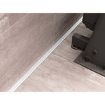 Newage 46 In. Silver Endcap Flooring And Wall Panel Accessory (10-Pack)-12092-Garage Giant 