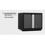 Newage Products Bold 3.0 Series 11-Piece Garage Cabinet Set With Project Center-50512-Grey-Bamboo Worktop-None-Garage Giant 