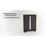 Newage Products Bold 3.0 Series 2-Door 24" Base Cabinet-50002-Grey-Garage Giant 
