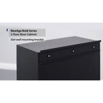 Newage Products Bold 3.0 Series 2-Door 24" Base Cabinet-50002-Grey-Garage Giant 