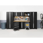 Newage Products Bold 3.0 Series 2-Door 24" Base Cabinet-50002-Grey-Garage Giant 
