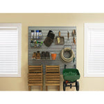 Newage Products Bold 3.0 Series 2-Piece Garage Cabinet Set With Project Center-50500-Grey-Bamboo Worktop-None-Garage Giant 