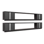 Newage Products Bold 3.0 Series 6-Piece Garage Cabinet Set With Integrated Shelves-50660-72"-Garage Giant 