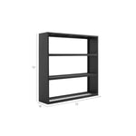 Newage Products Bold 3.0 Series Black 72" Wall Rack-41000-Garage Giant 