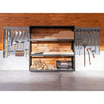 Newage Products Bold 3.0 Series Black 72" Wall Rack-41000-Garage Giant 