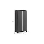 Newage Products Bold 3.0 Series Extra-Wide 42" Multi-Use Locker-50047-Grey-1-Piece-Garage Giant 