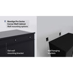Newage Products Bold 3.0 Series Grey 21" Corner Wall Cabinet-50001-Garage Giant 