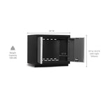 Newage Products Bold 3.0 Series Grey 24" Wall Cabinet-50000-Garage Giant 