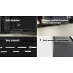 Newage Products Bold 3.0 Series Grey 24" Wall Cabinet-50000-Garage Giant 
