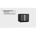 Newage Products Bold 3.0 Series Grey 24" Wall Cabinet-50000-Garage Giant 