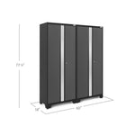 Newage Products Bold 3.0 Series Grey 30" Multi-Use Locker-50004-1x-Garage Giant 