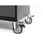 Newage Products Bold 3.0 Series Project Centre-53824-Grey-Bamboo Worktop-Garage Giant 