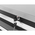 Newage Products Bold 3.0 Series Project Centre-53824-Grey-Bamboo Worktop-Garage Giant 