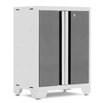 Newage Products Bold 3.0 Series 2-Door 24" Base Cabinet-56702-Platinum-Garage Giant 