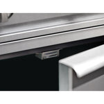 Newage Products Outdoor Kitchen Aluminum Slate Grey Glass 40" Gas Grill Cabinet-70207-Garage Giant 