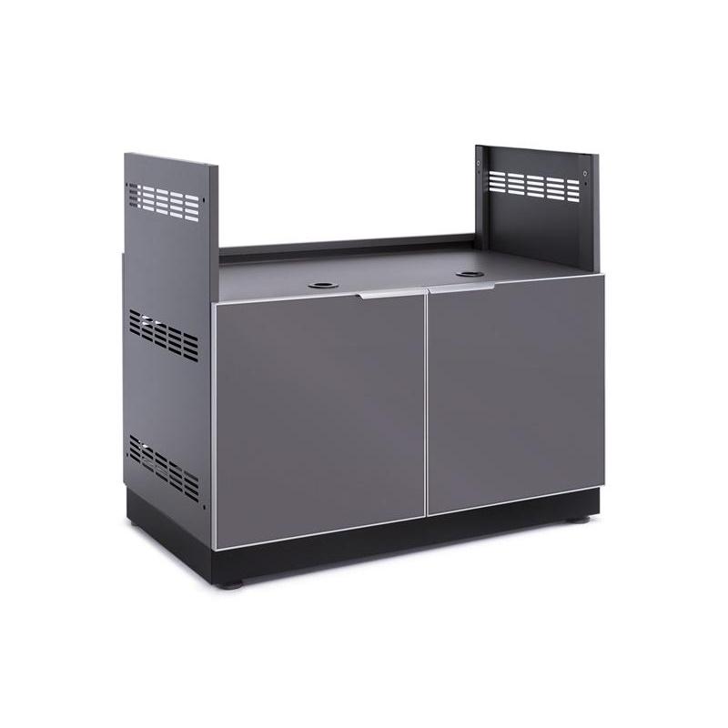 Newage Products Outdoor Kitchen Aluminum Slate Grey Glass 40