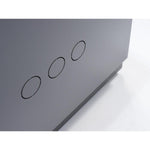 Newage Products Outdoor Kitchen Cabinets Aluminum Slate Grey Glass 32" 3-Drawer Cabinet-70203-Garage Giant 