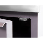 Newage Products Outdoor Kitchen Cabinets Aluminum Slate Grey Glass (X2) 45° Corner Cabinet-65205-Garage Giant 