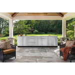 Newage Products Outdoor Kitchen Cabinets Classic Stainless Steel 4-Piece Set With 40" Insert Grill Cabinet-65092-Countertop Only-Garage Giant 